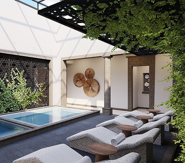 HotelesXMexico's tweet photo. Según @TravelPulse, el spa Aromatika del recién inaugurado Pueblo Bonito Vantage San Miguel de Allende destacó entre las mejores aperturas de bienestar en Norteamérica 2026 🧖‍♀️.  

Su innovador “biohacking center” y el Sana Bar, están redefiniendo la experiencia wellness ✨.

🔗 https://t.co/U1EjYSaf8R