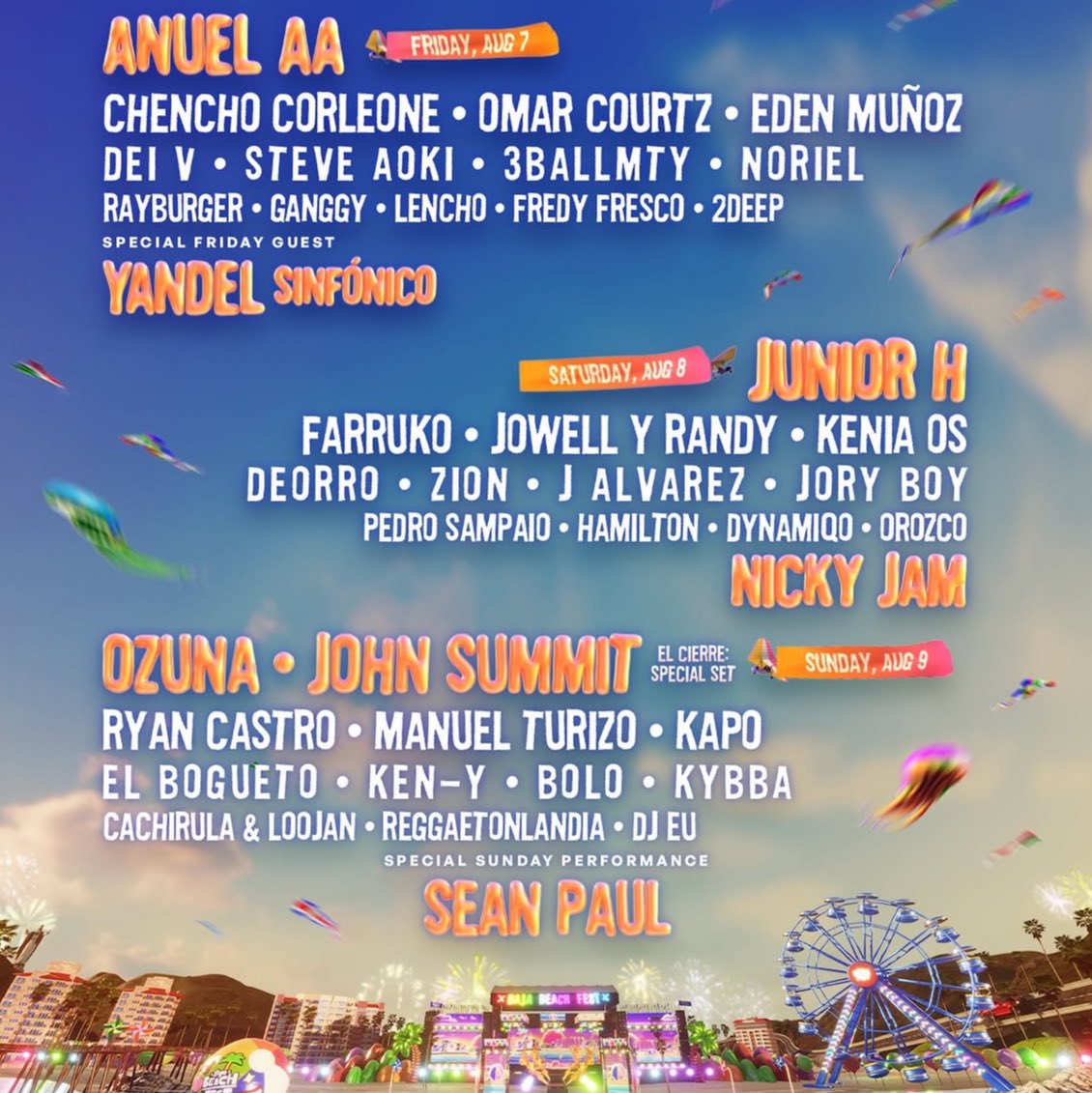KeniaOsReport's tweet photo. Kenia OS se estará presentando en el festival “Baja Beach Fest” el próximo 8 de agosto. 🏝️ https://t.co/iqmnloFJfo