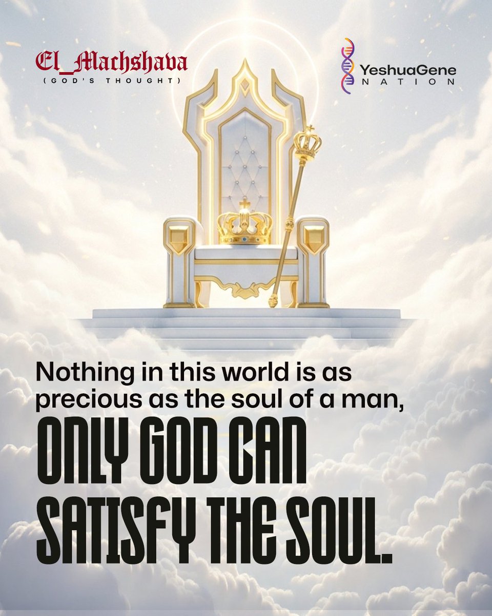 YeshuaGene's tweet photo. Jesus is the Glory Being, He has embodied realms of Joy in His person for us to inherit. - Ps. 16:11, 1 Chr. 16:27 

Be blessed by God's Thoughts shared above, and do well to prayerfully say the confessions.

© YeshuaGeneNATION

#El_Machshava #Godsthoughts #AfterHisLikeness https://t.co/dMVxzHOR0r