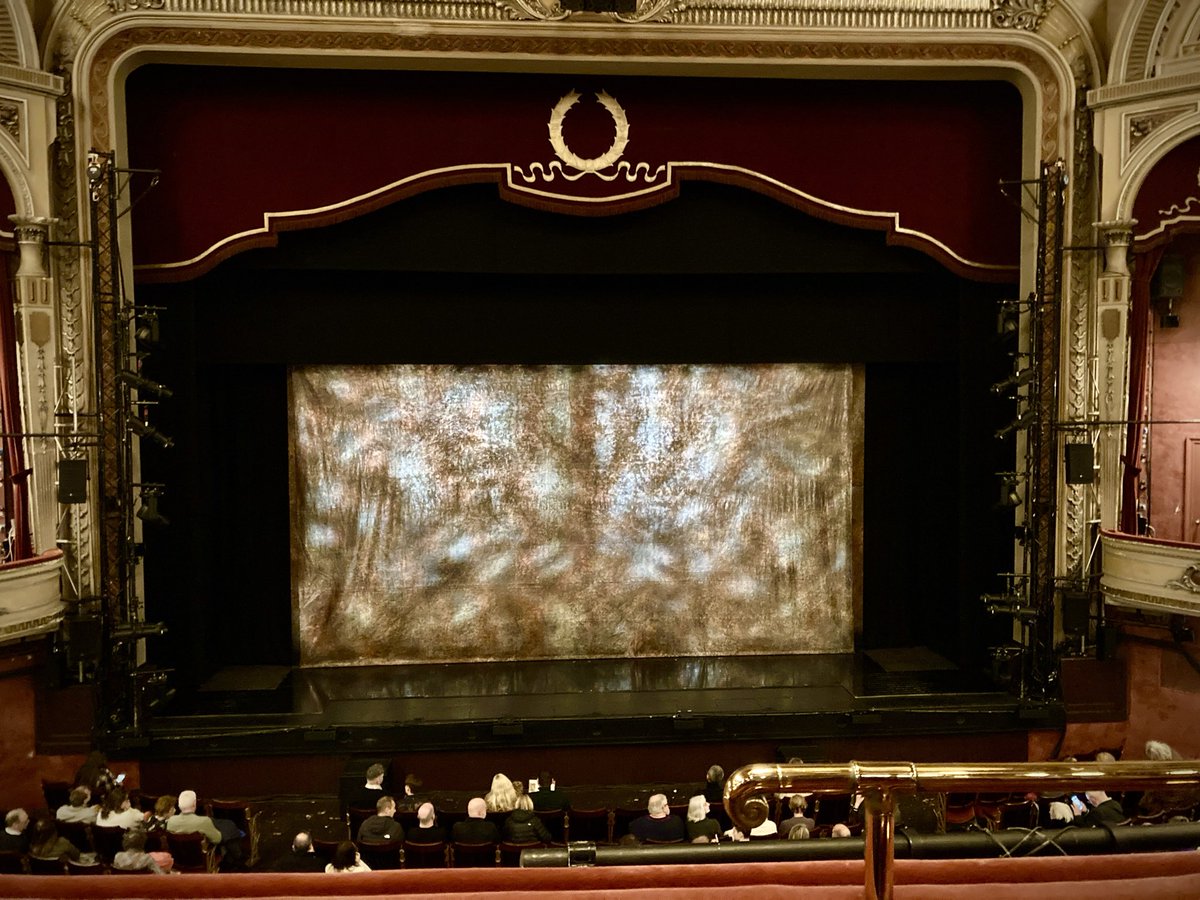 LiamRudden's tweet photo. Tonight’s preset at @captheatres’ Festival Theatre for DeathOnTheNile… giving nothing away. 
#PressNight https://t.co/xpGFABqA7X
