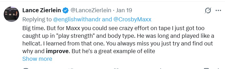 Lance Zierlein tweet media