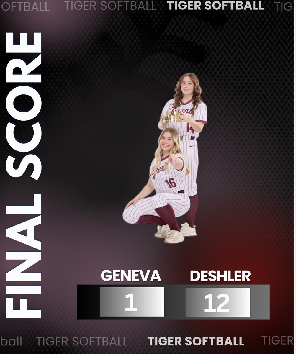 Deshler Softball tweet media