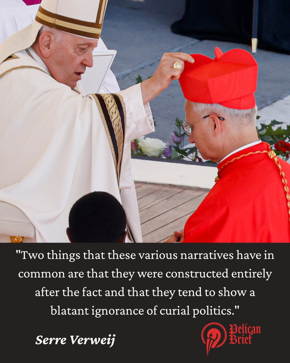 Serre Verweij challenges the claim that Leo XIV was Francis's "chosen man."

Read the full article on Pelican+

🔗pelicanquill.com/snippet/63582