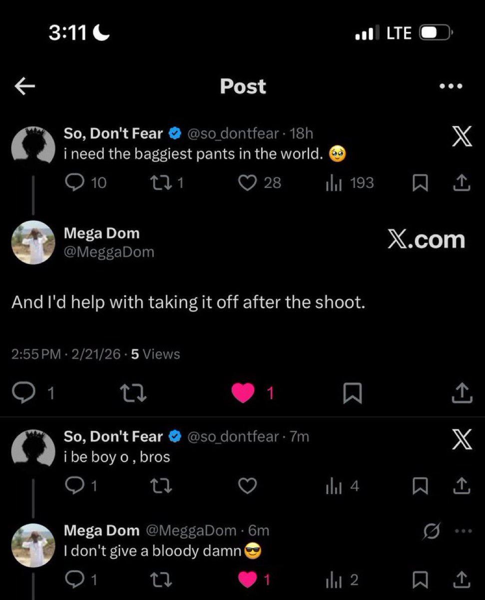 So, Don't Fear tweet media