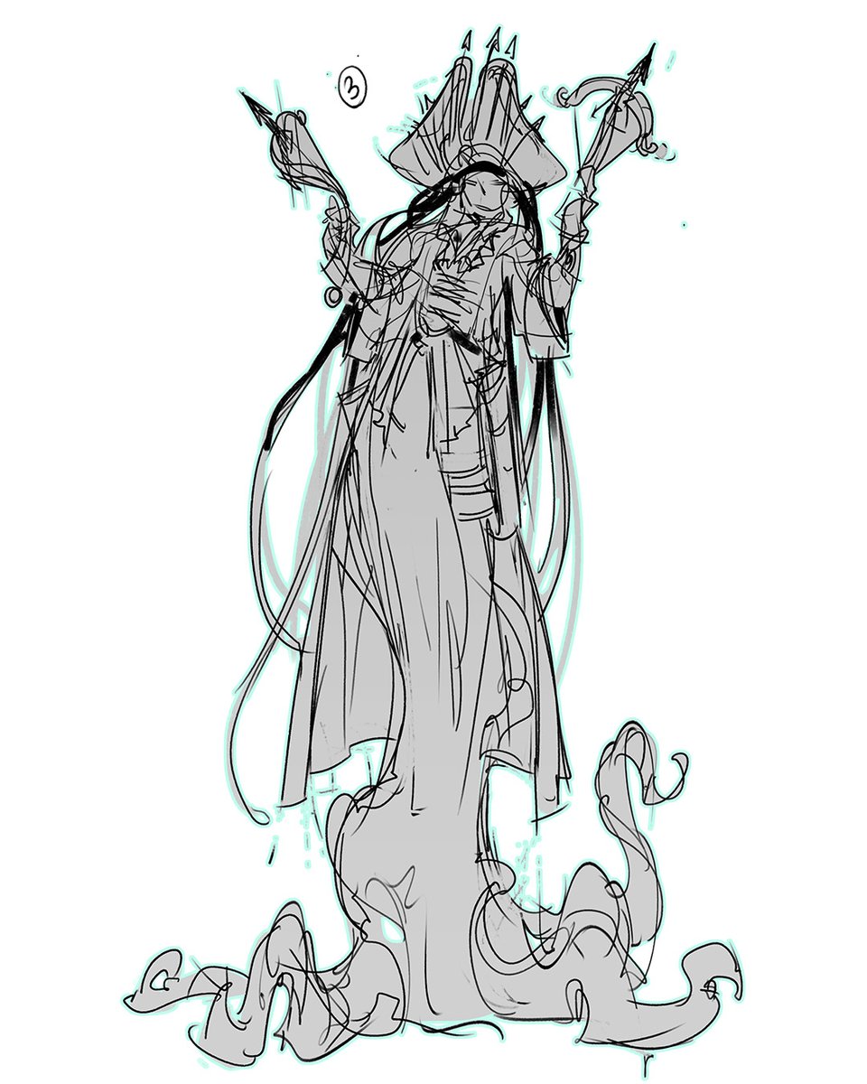 UnderpaintAcad's tweet photo. Sketch vs final: Acolyte of the Hunt
-
piece by Underpaint Academy instructor @OSporin
#voidsea #dungeonsanddragons #dnd5e #dnd #ttrpg #fantasy #conceptart #characterdesign #visdev #artschool #underpaintacademy https://t.co/4kFoT3BY38