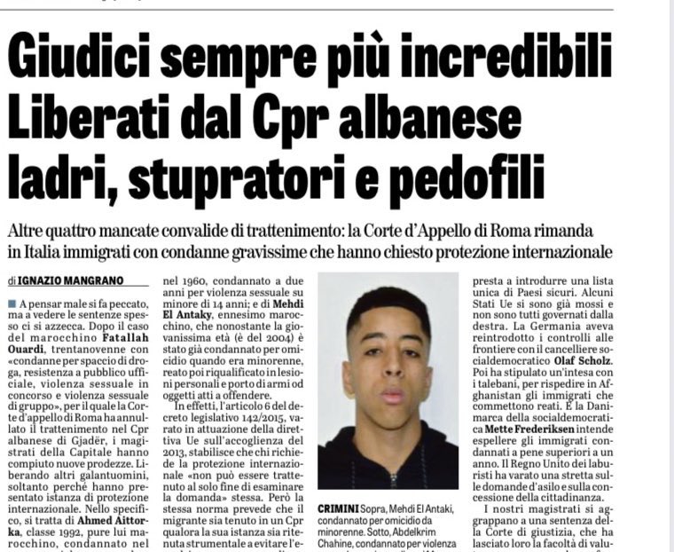 Spero venga mandato al sud! A Napoli precisamente #italianibravagente