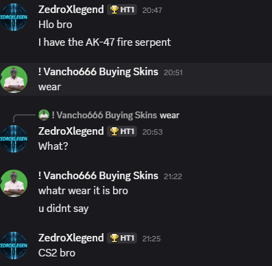 Ivan - Buying Skins tweet media