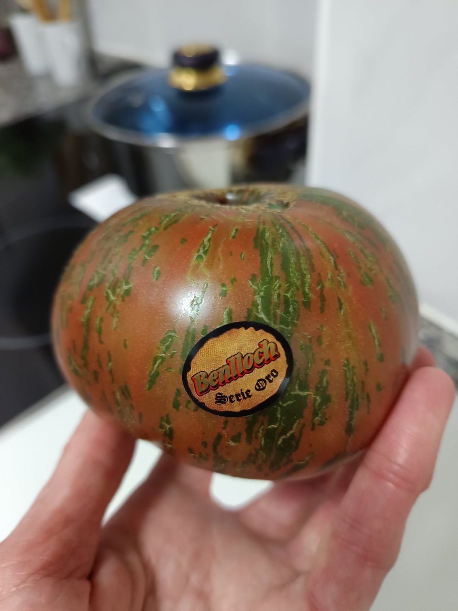 Inma_Miravet's tweet photo. Tomate Cherokee del bueno. Gracias, Pep. https://t.co/D4syu8pzxk