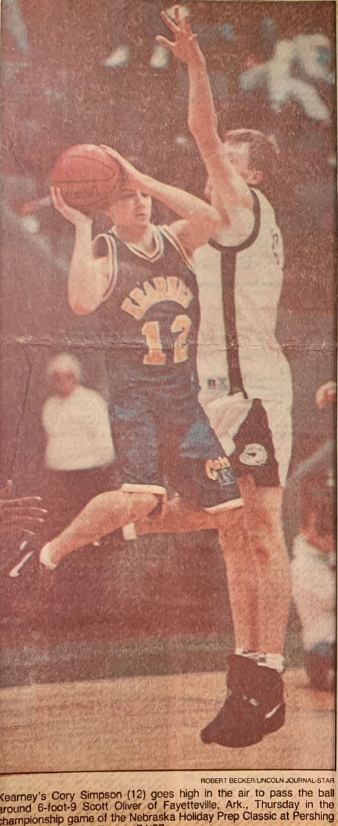 SuitUpVarsity's tweet photo. 📫️ 🔥 INBOX ALERT📫️ 🔥  Kearney takes on Fayetteville, Arkansas, in the 1994 Nebraska Holiday Prep Classic at Pershing Auditorium in Lincoln. https://t.co/JGfATbukBF