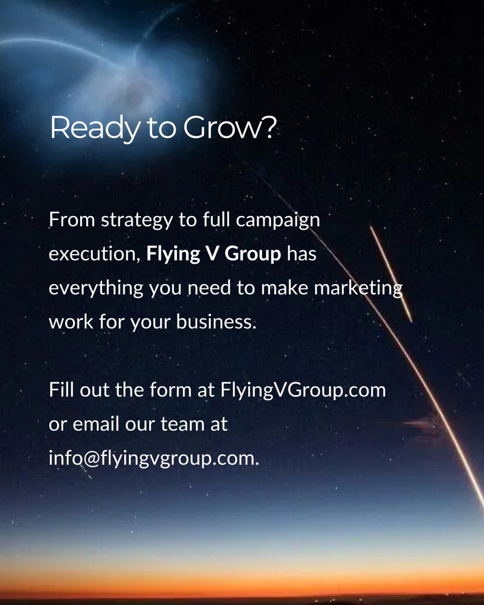 Flying V Group Digital Marketing tweet media