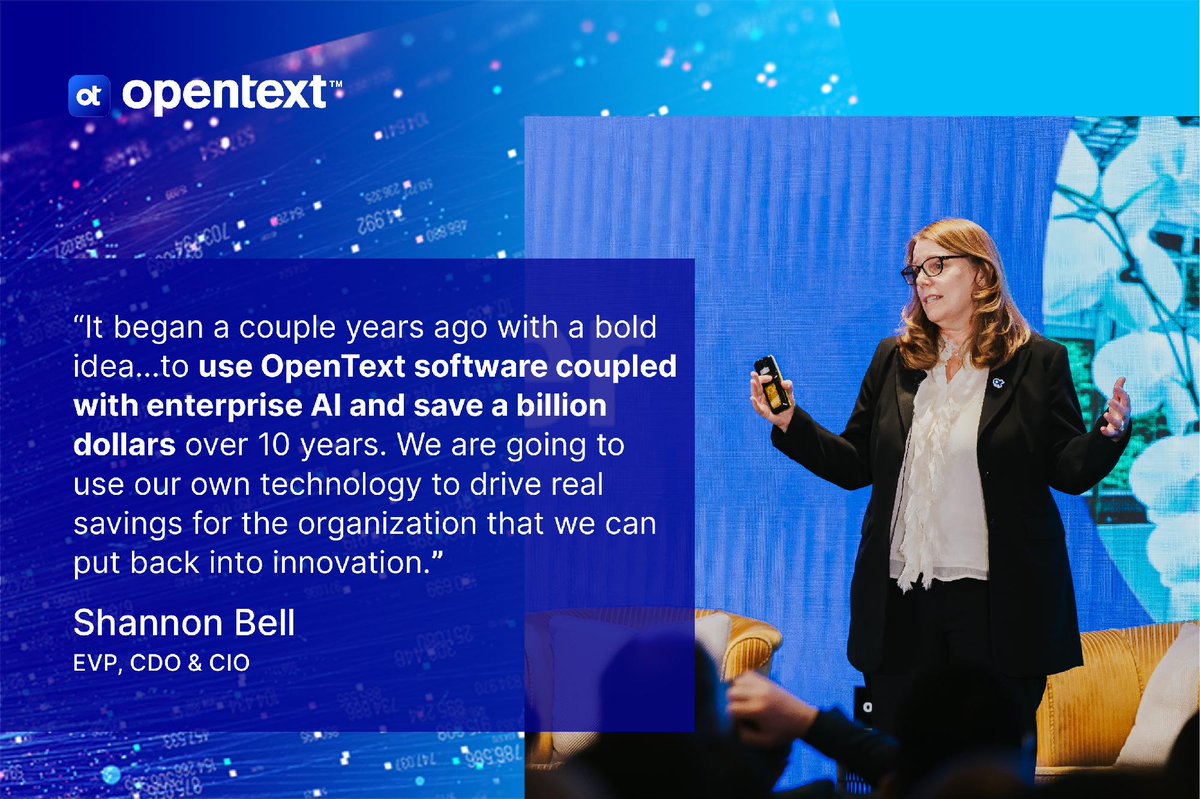OpenText tweet media