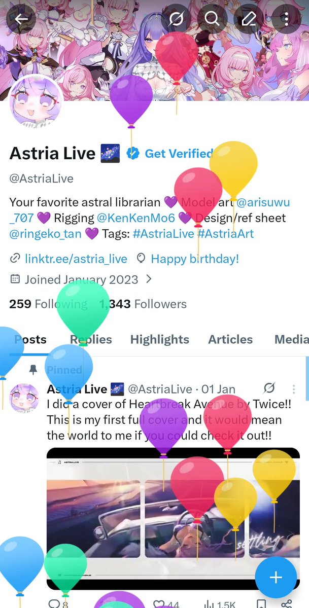Astria Live 🌌 tweet media