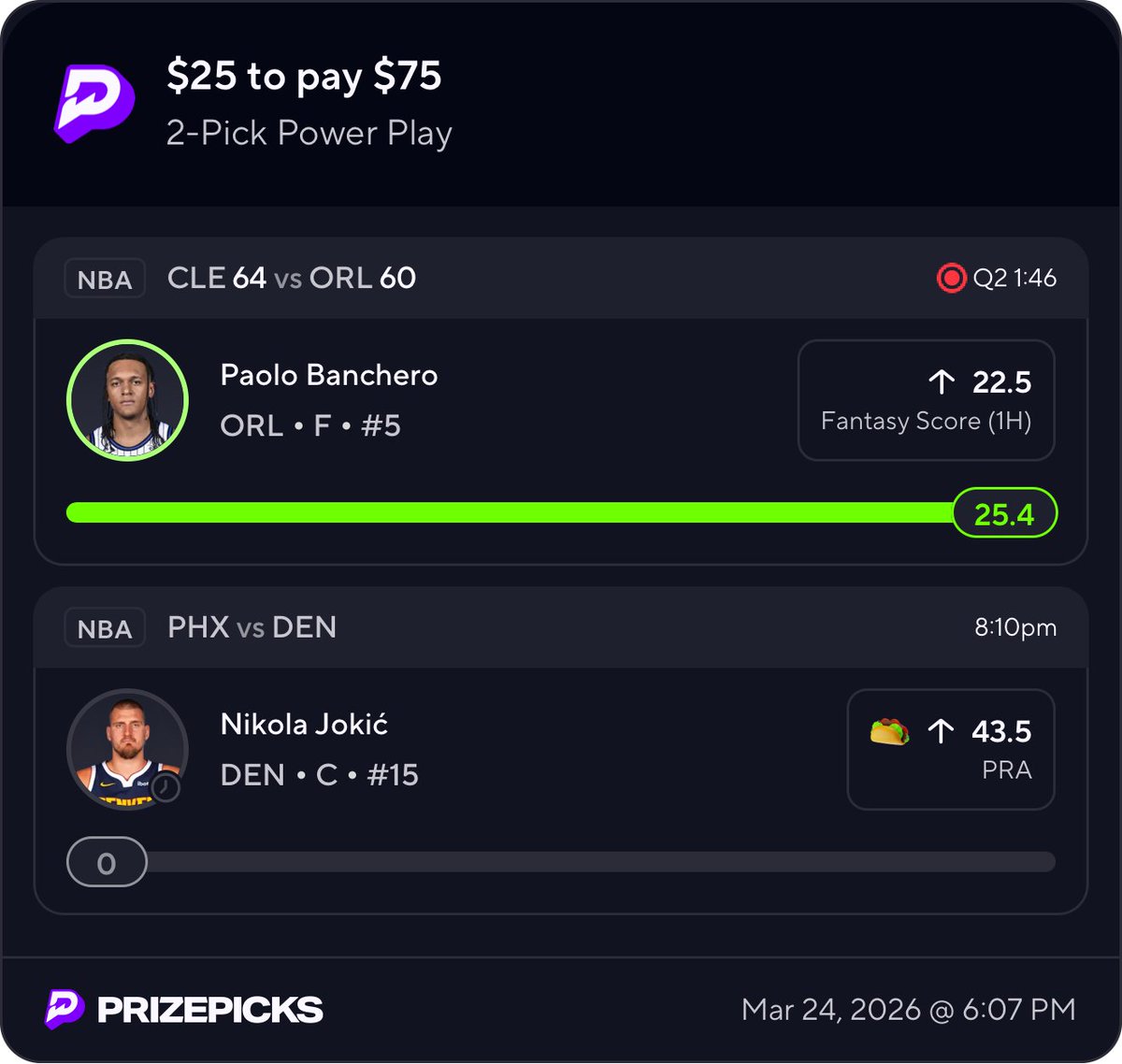 Winning Lineups tweet media
