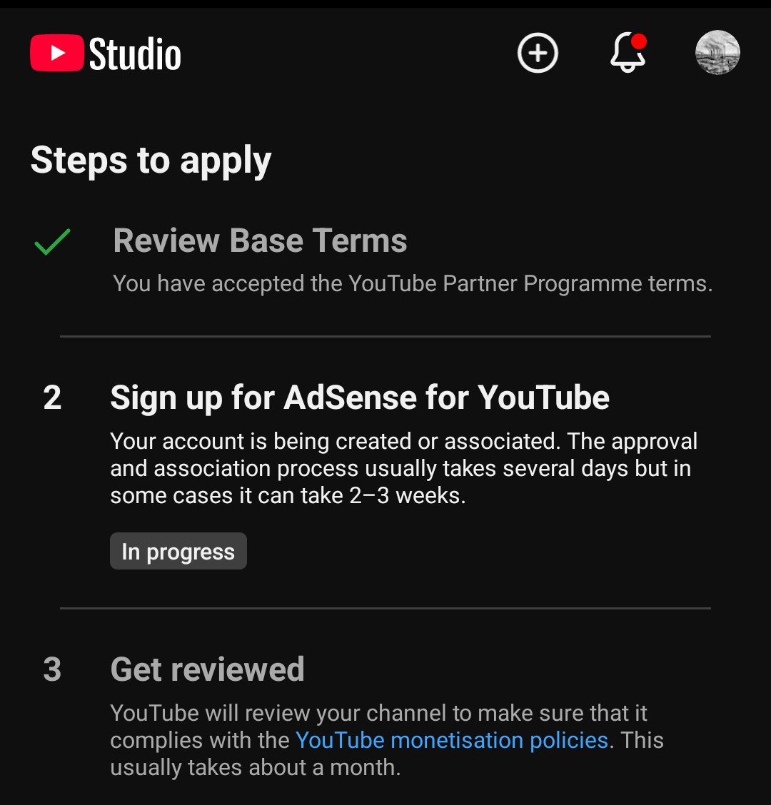 omkarkaleb's tweet photo. Anybody have any idea how long does this youtube approval take. This is the case since 4 days. #YouTubeHelp #youtube https://t.co/9J8vSGWXEo