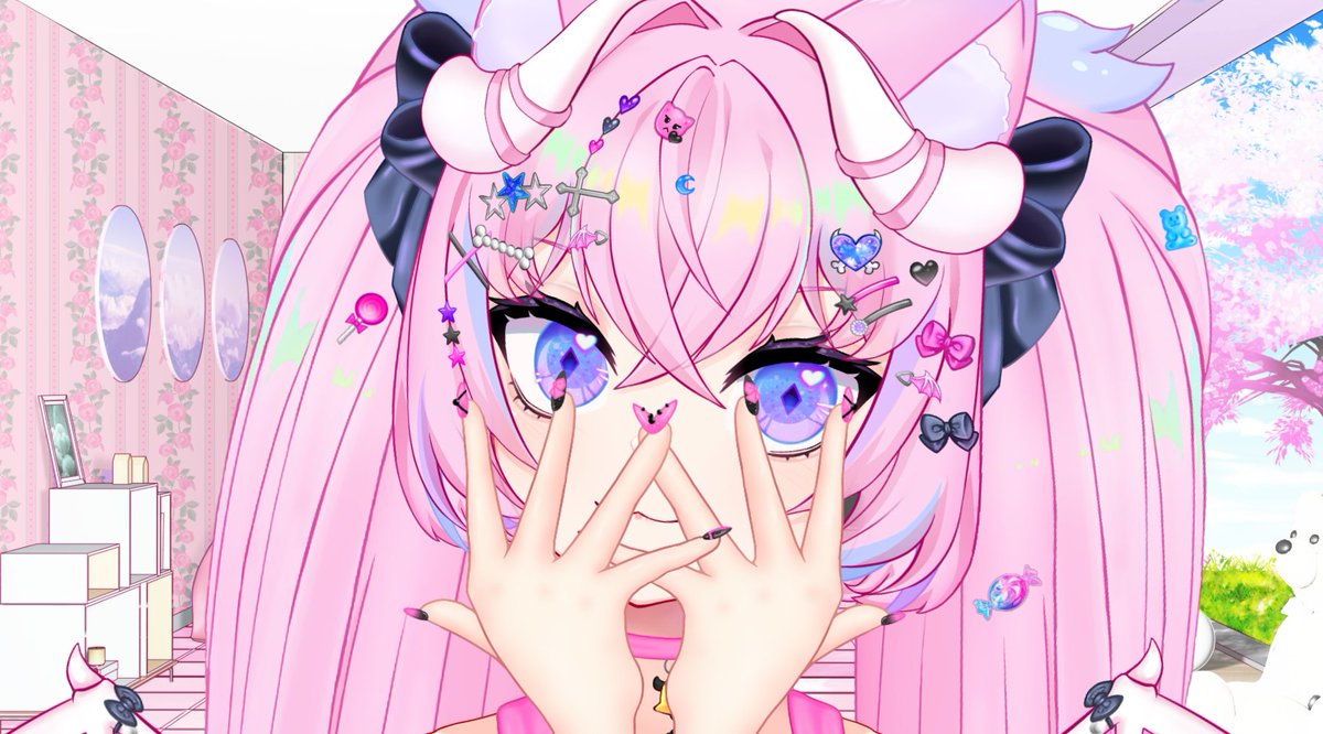 🌸Bright Bones💀Pink VTuber🌸 tweet media