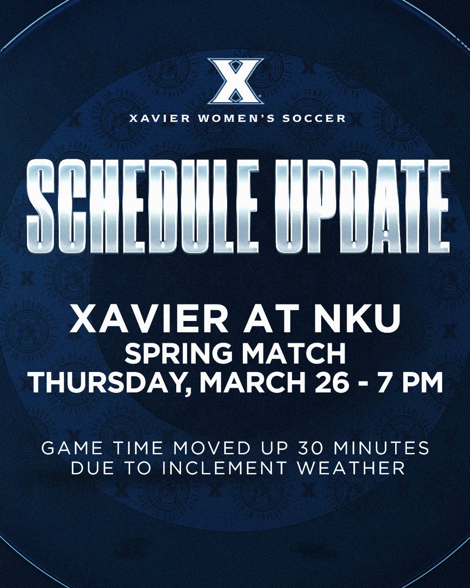 Xavier Women's Soccer tweet media