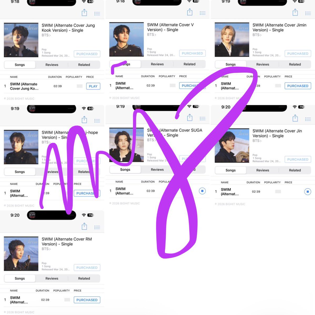 ⊙⊝⊜ | MOON⁷ is seeing BTS tweet media