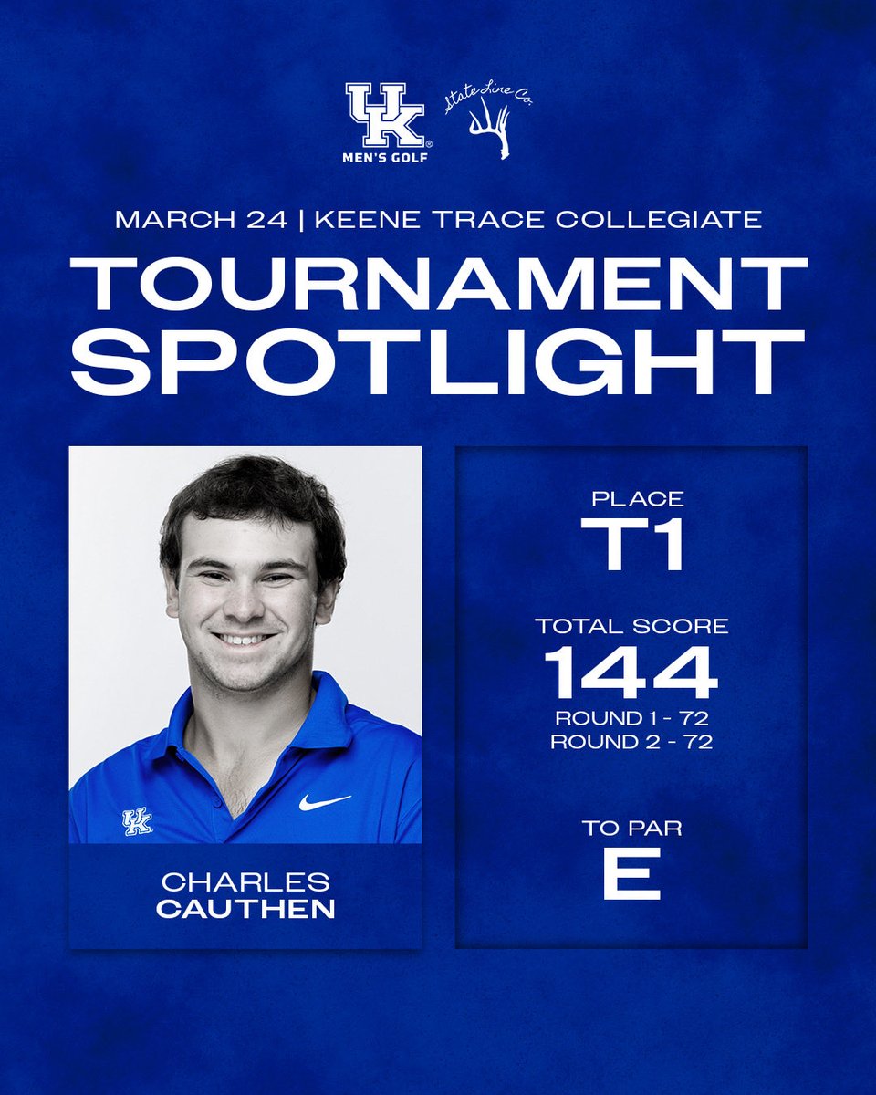 Kentucky Men’s Golf tweet media
