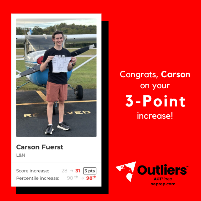 Outliers ACT Prep - Formerly ACTprep.com tweet media