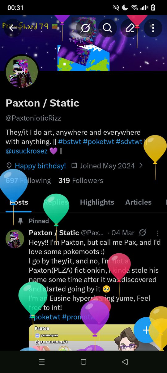 Paxton / Static tweet media
