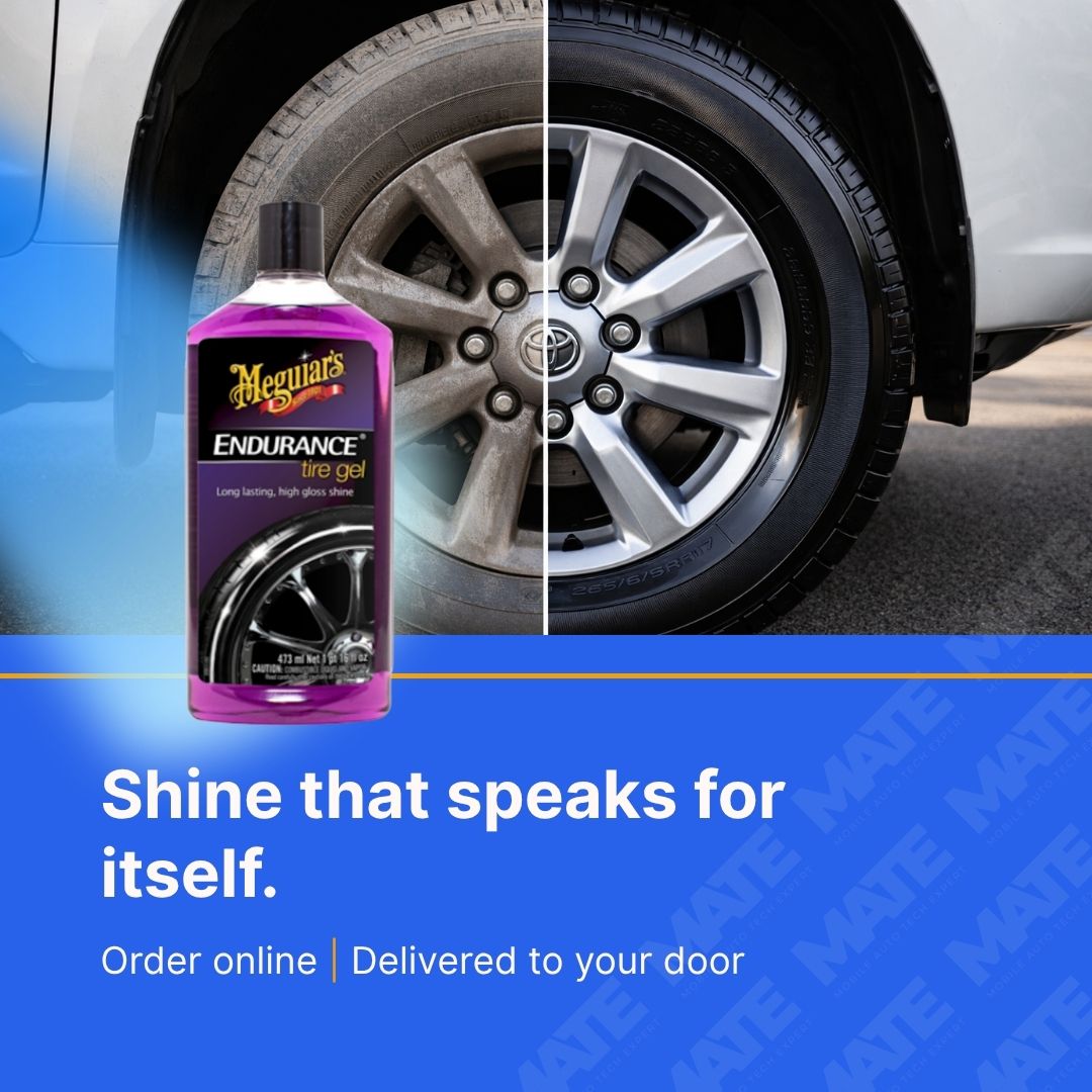 askmate_auto's tweet photo. Give your tyres the finish they deserve. Deep black, long-lasting shine, and that fresh detail look every time you drive. 

#yourcaryourmate  #CarDetailing #CarCare #CleanCar #askmate  #CarShine #AutoCare #4x4Life #CarInspo #mateapp https://t.co/JiBES7EbHp