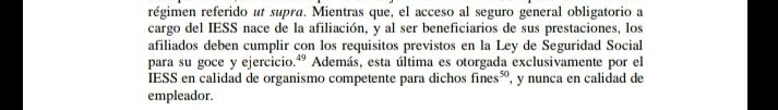 LizzyBor9's tweet photo. 📝#UndatodelIESS: ¿A partir de qué surge o nace el acceso al seguro general obligatorio (la Constitución lo denomina seguro universal obligatorio) a cargo del
@IESSec?
👉 La Corte Constitucional señala que nace de la afiliación al IESS y para ser beneficiarios de sus... https://t.co/kjJMvW0uAG