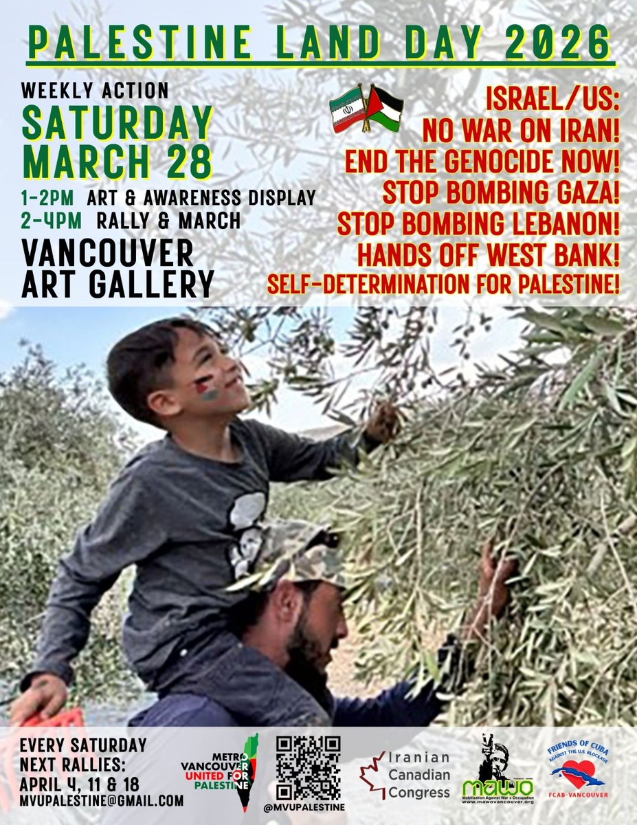 Metro Vancouver United for Palestine tweet media