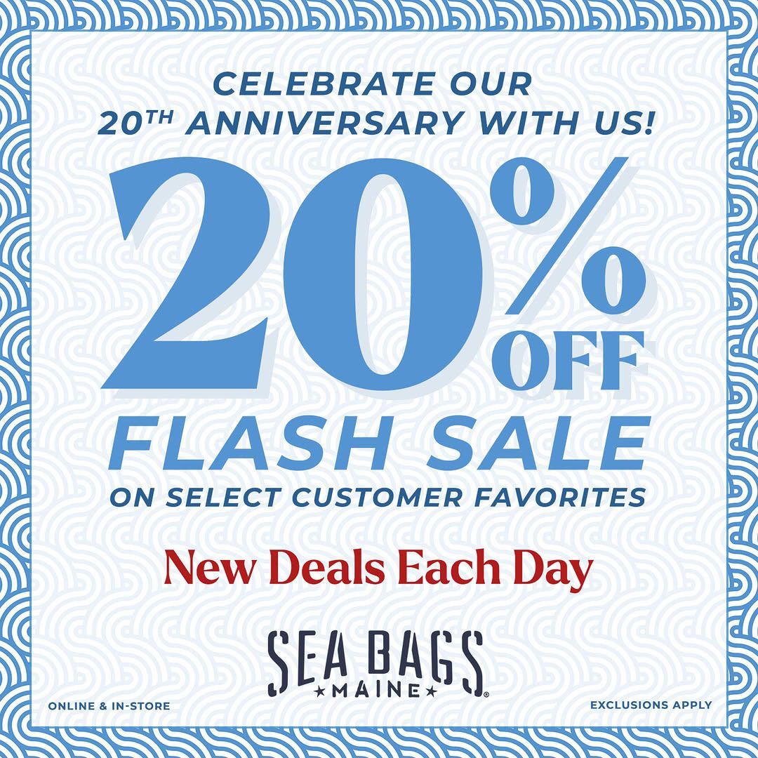 TheReviewWire's tweet image. 🎉 Enjoy 20% off select customer favorites in this Flash Sale with new deals dropping daily. AD tidd.ly/3Pme0GV 

Each bag is handcrafted in Portland, Maine, from reclaimed sails—giving new life to materials that have already seen adventure. 

#MadeintheUSA #DailyDeals