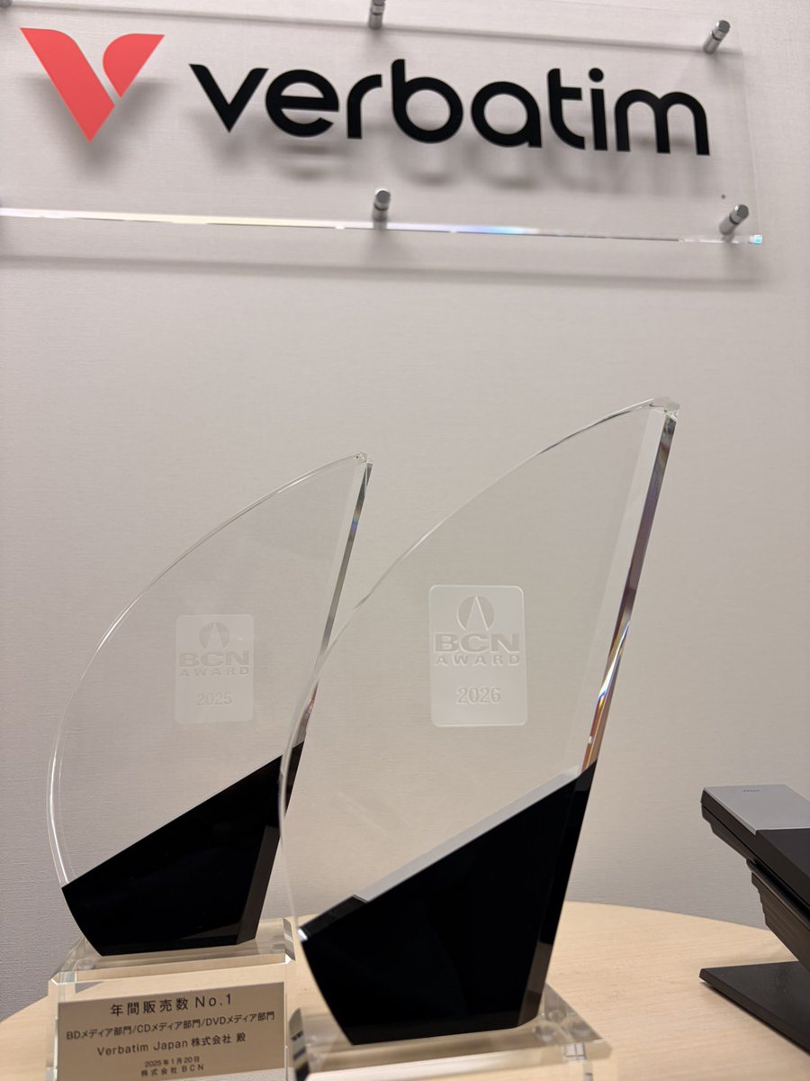 バーベイタムジャパン / Verbatim Japan tweet media