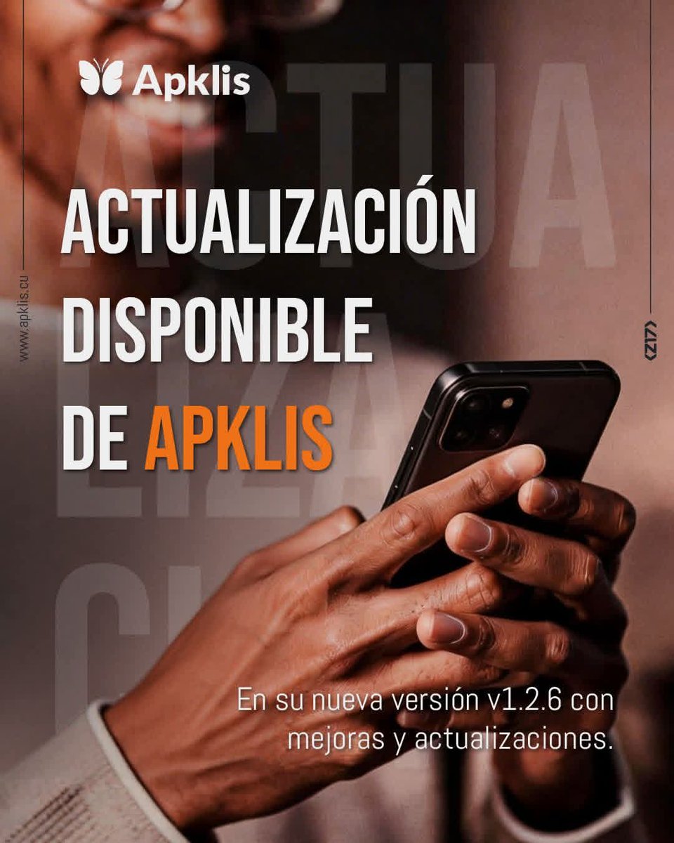 IvisHernndezDa1's tweet image. #Apklis Mejoras de descargas ante actualizaciones de las aplicaciones, en el mecanismo de reconexión ante problemas de red y corregidos errores de visualización en algunos dispositivos. Descarga las aplicaciones que desees usando los Datos Móviles Nacionales disponibles.