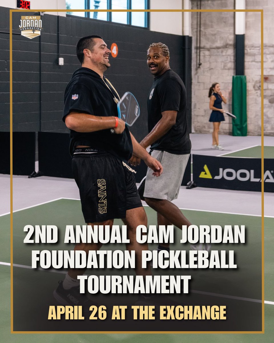 Cam Jordan Foundation tweet media