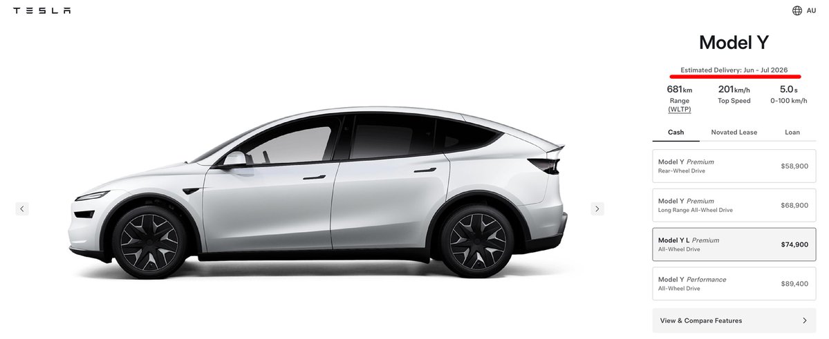 Ryan's Model Y tweet media