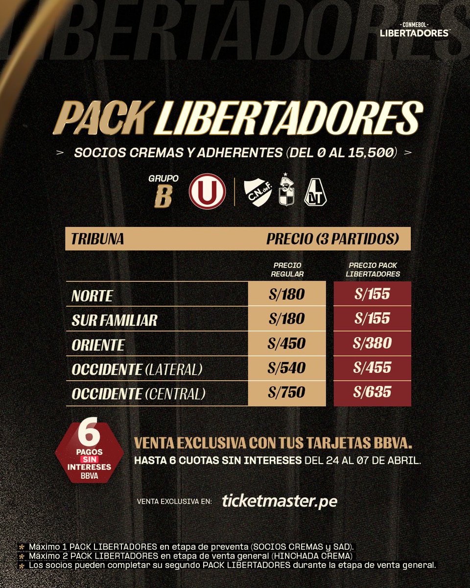 Universitario tweet media