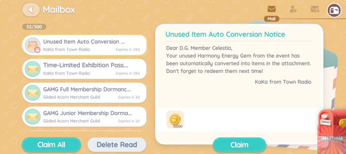 Heartopia Fess tweet media