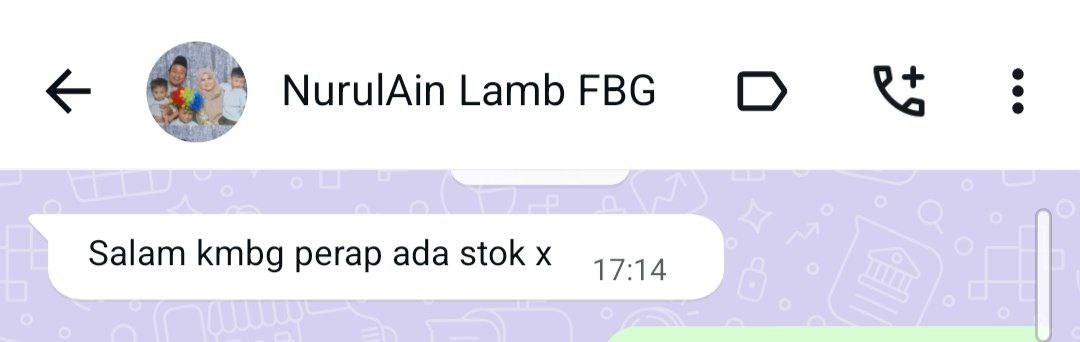nazrsyfqh_'s tweet photo. Alhamdulillah 😍

Lamb Perap x2 selamat mendarat di Sementa! 🔥

Repeat order lagi dari Ain 🤍

Sekali cuba terus jatuh cinta. Tu yang repeat tak fikir panjang 😘

Siapa belum try lagi tu, memang rugi! Juicy, lembut &amp; tak hamis langsung 🤤

#LambPerapMamasab #RepeatOrder https://t.co/TZw85FQJPk