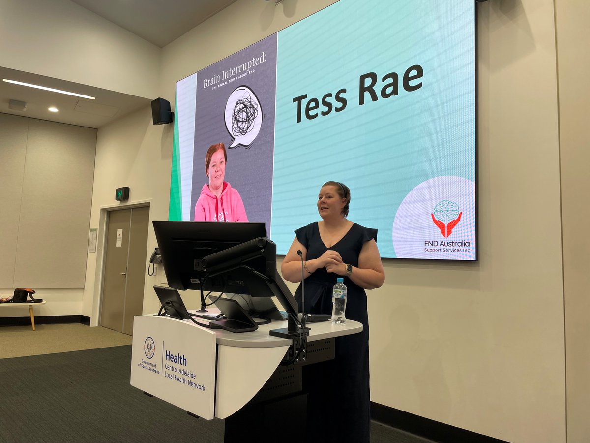 KatherineGill88's tweet photo. FND Awareness Day  

25th Mar 2026

https://t.co/aAtRdsDlxe

In this video, Tess Rae launches her book Brain Interrupted: The Brutal Truth About FND in a deeply moving and powerful speech. With honesty and compassion.

@Tess_Rae_ https://t.co/waR5bToRX7