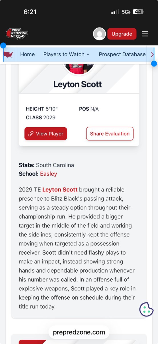 leytonscot14's tweet photo. Thanks for the write up!!@PrepRedzoneNext 
@CoachRAPinilla @CoachMMcGee 
@CoachJP3 @CoachLanceo @Coach_Smith10 @FootballEasley https://t.co/lv42aS33hJ