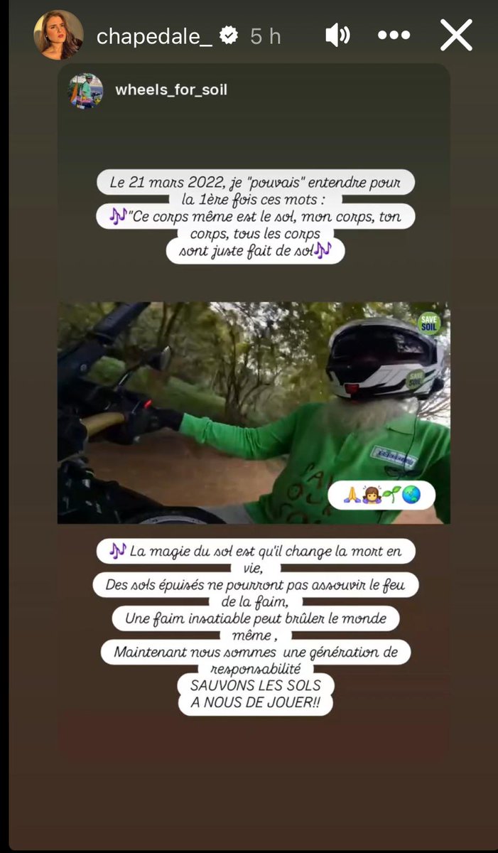 Gargi32354857's tweet image. March 21, 2026 : Charlotte starts off for #India following in the footsteps of Sadhguru for His #JourneyForSoil 4 yrs ago🙏🏽🙏🏽🙇🏽‍♀️to the tune of the Soil song
“My body,Your body,Every body is just Soil body m.youtube.com/watch?v=OiY80W… 

x.com/ZachPlubeau/st… 

x.com/Gargi32354857/…