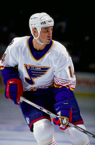 mikecommito's tweet image. On this day in 1998, Geoff Courtnall scored six points, a Blues record, in an 8-3 victory against the Kings #Hockey365 #StlBlues