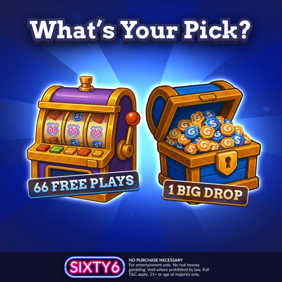 Sixty6 Social Casino tweet media