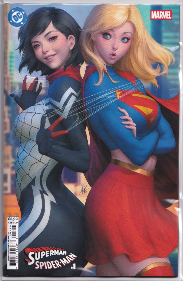 ComicBookShopnz's tweet photo. DC / Marvel: Superman / Spider-Man #1 Stanley Artgerm Lau Variant  https://t.co/v4AzmeTC9t 
#comicbookshop #comicbookshopconz #comicbooks #newzealandcomicbookshop #comicbookshopnz https://t.co/a70cLuQXKx