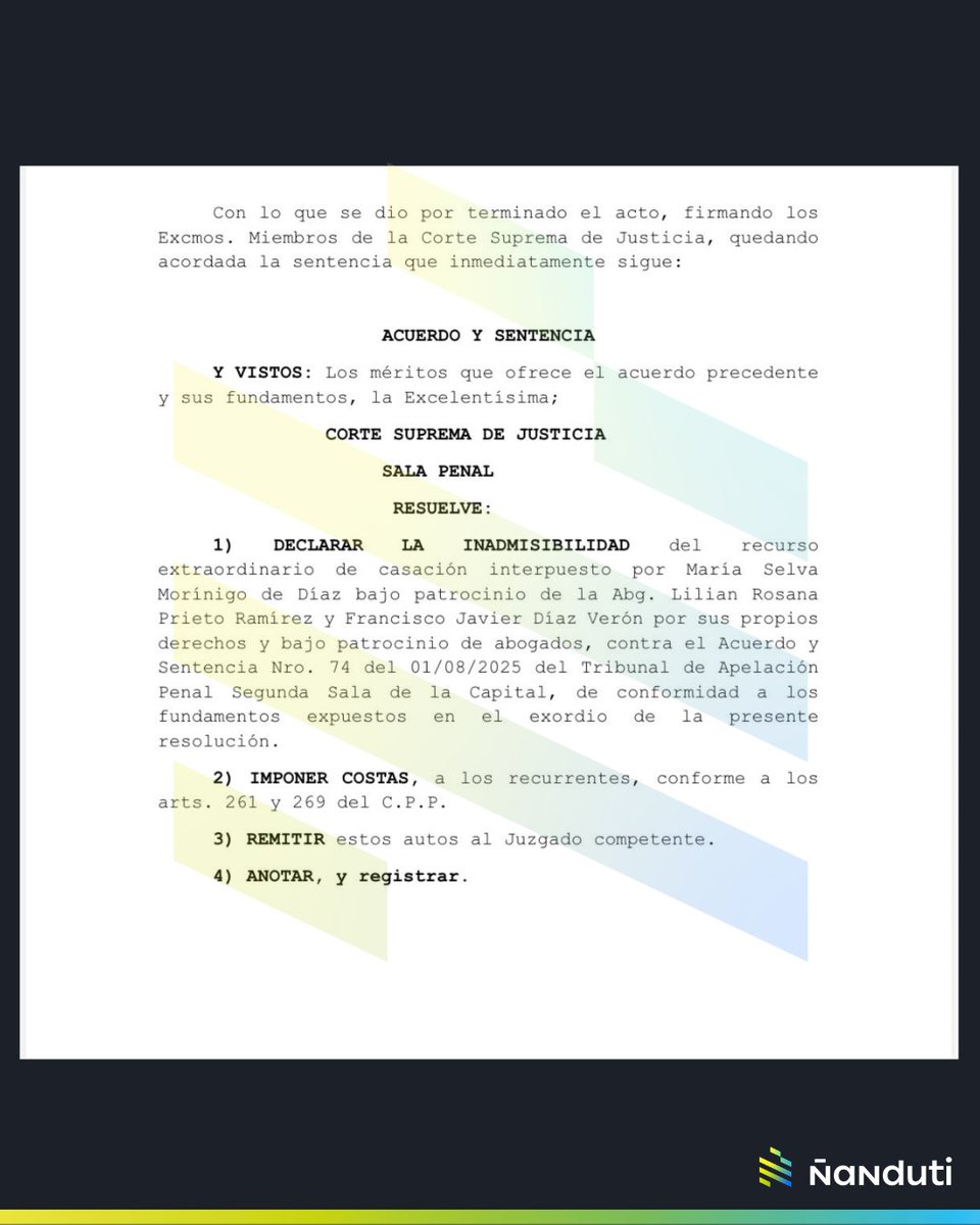 Radio Ñandutí tweet media