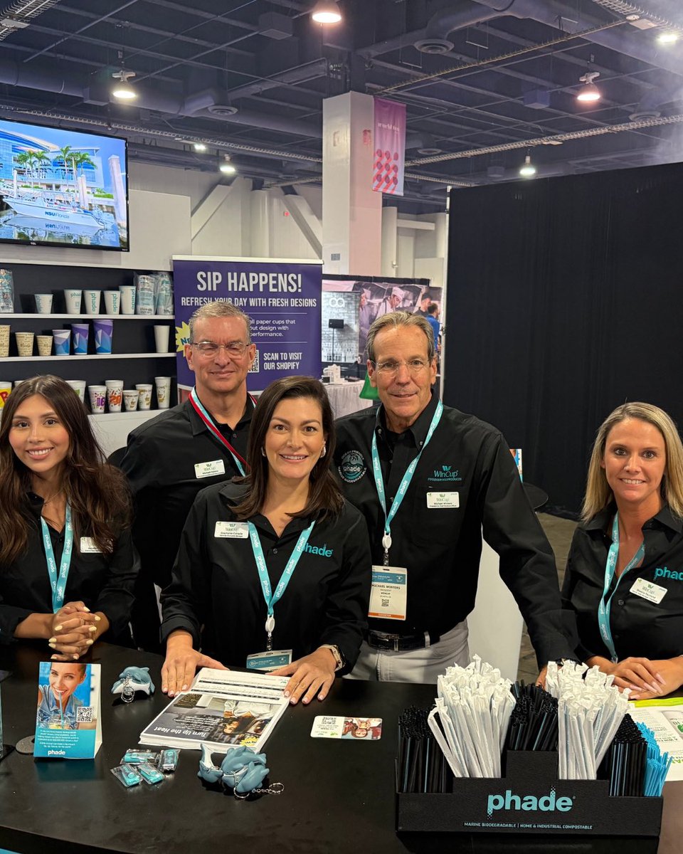 phadeStraws's tweet image. If you’re in Las Vegas for the Bar and Restaurant Expo, let us show you the full line of phade products. Our straws, hot cups, and cutlery are certified marine biodegradable, and home and industrial compostable. 

#phade #marinebiodegradable #compostable