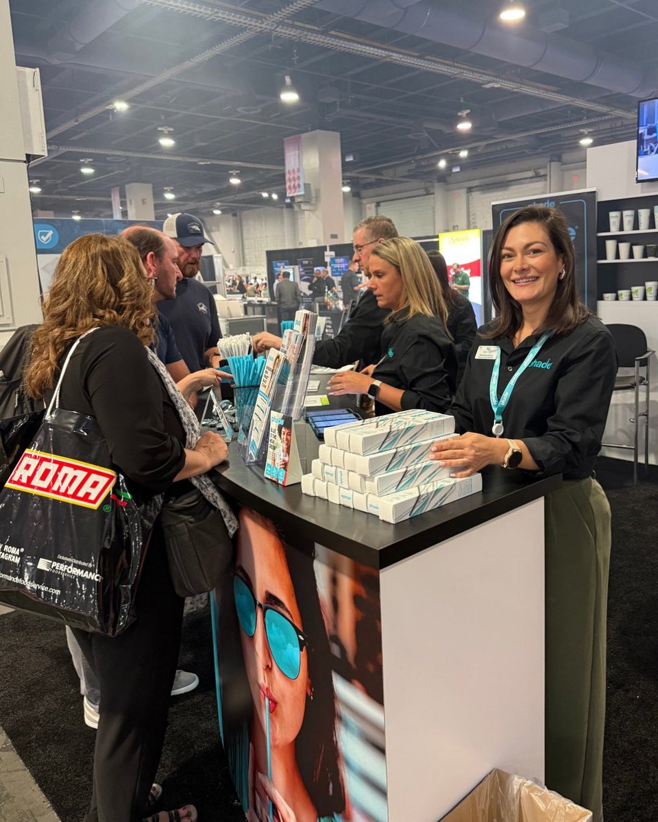 phadeStraws's tweet image. If you’re in Las Vegas for the Bar and Restaurant Expo, let us show you the full line of phade products. Our straws, hot cups, and cutlery are certified marine biodegradable, and home and industrial compostable. 

#phade #marinebiodegradable #compostable