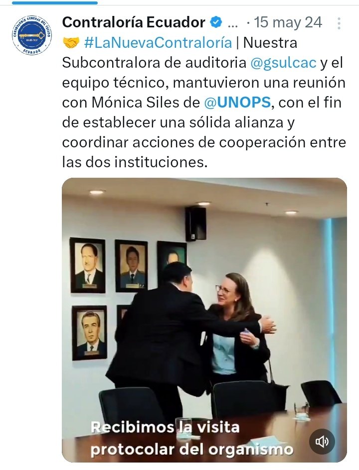 Qué rápido se les cae el show. La Contraloría le había iniciado procesos al Municipio de Quito, afirmando que el Municipio evadió al SERCOP usando un mecanismo llamado UNOPS de Naciones Unidas. Pero resulta que hasta la misma Contraloría validó a esa institución ¿Y ahoraaaaa?! 😂