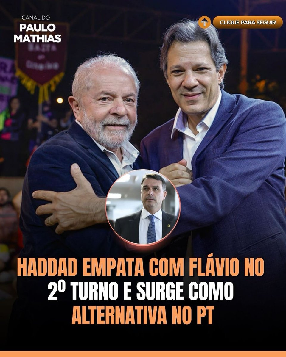 SÓ PODIA SER O DATAFOLHA.
Tem algum idiota aqui que acredita nisso? 🤣🤣🤣