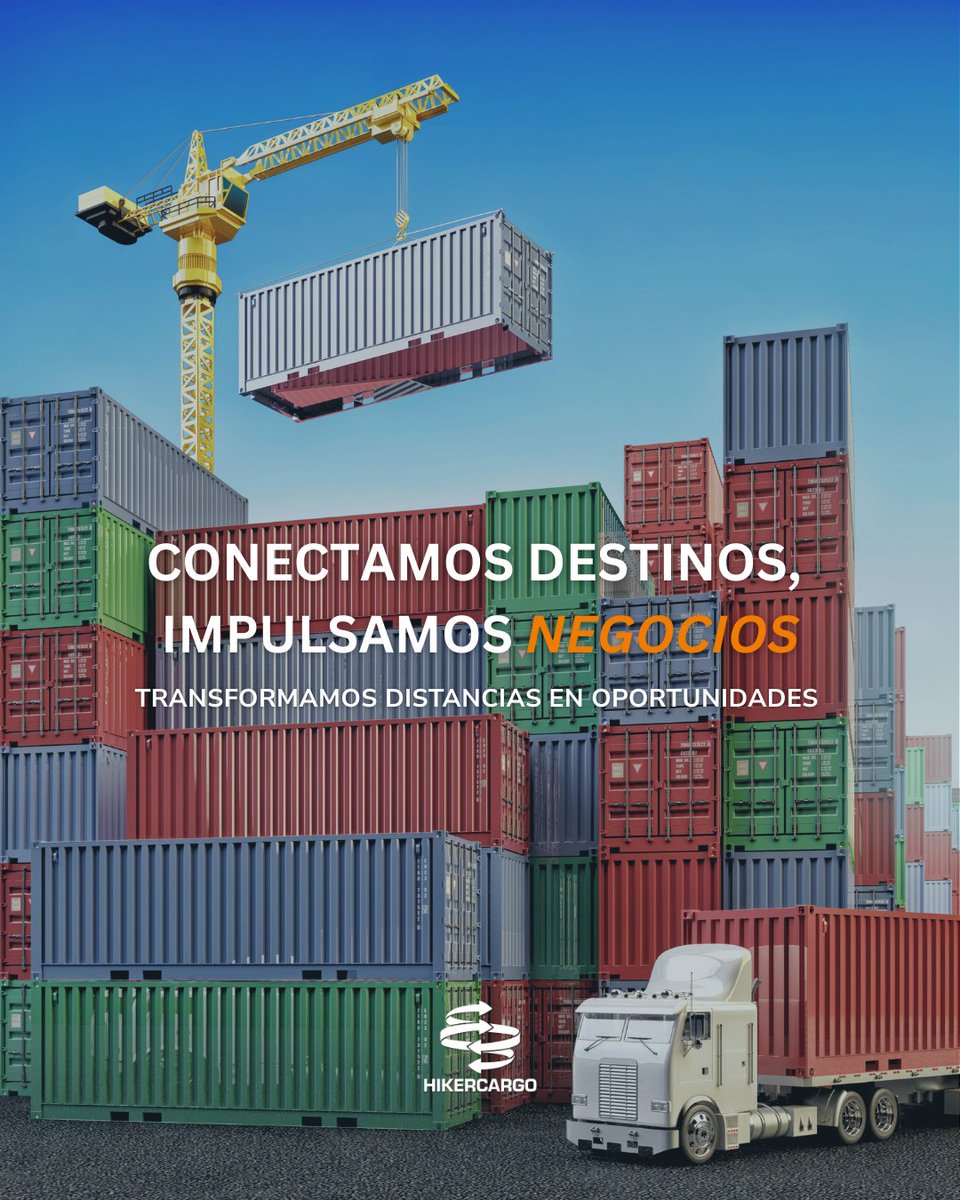 HikerCargoL's tweet photo. Conectamos rutas, impulsamos destinos🌍

Logística que hace que todo suceda🚛✈️🚢

#HikerCargo #Transporte #Logística #EficienciaLogística #TransporteMarítimo https://t.co/BIRbzqbWJo