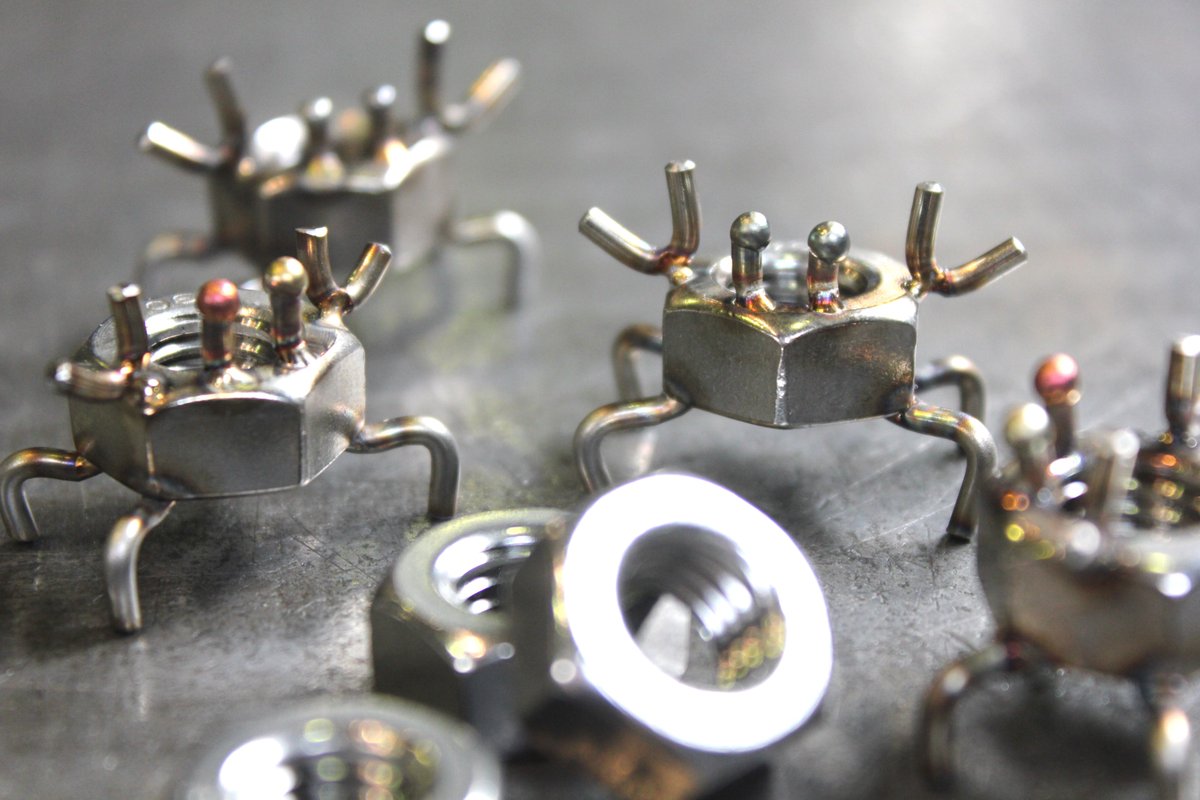 ハタノ＠町工場🔩3/2-3/27スモールワールズTOKYO tweet media