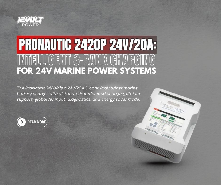 12voltpowerinc's tweet image. With lithium compatibility, diagnostics, and energy saver mode, the ProNautic 2420P keeps your system efficient and reliable.

12voltpower.com/pronautic-2420…

#Promarinerbatterycharger #Promarinermarinebatterycharger #Promariner
