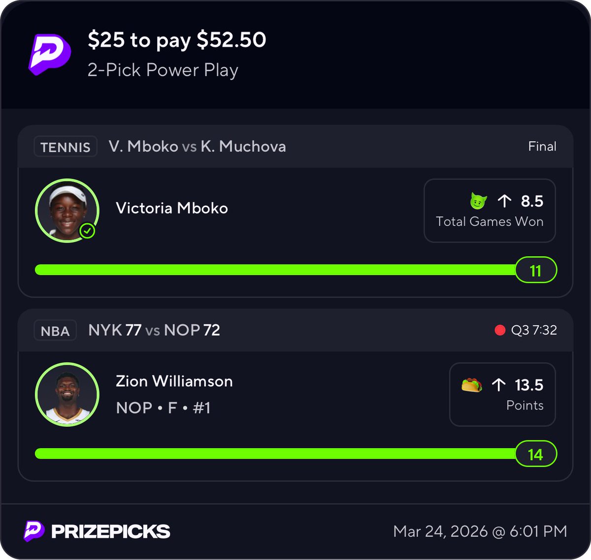 Winning Lineups tweet media